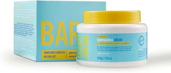 Barriguinha Cream: Creme Redutor de medidas Creme Firmador - Com Mentol 200ml