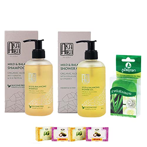 New Set C-1138 AKALIKO Organic Aloe Vera Keratin Silk Aromatic Wood Fragrance Mist 60ml Lively DHL EXPRESS By… - Image 3