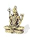 Gangesindia® Brass Shiva Meditation Idol Lord Mahadev, Bholenath Statue for Home & Office, Temple Room Decoration, Pooja House Warming and Best Gift Idol (Lord Shiva 3
