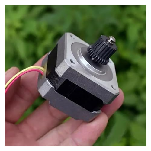 Moteur pas à pas NEMA 17 1.8° avec poulie crantée pour motoriser un bras robotique