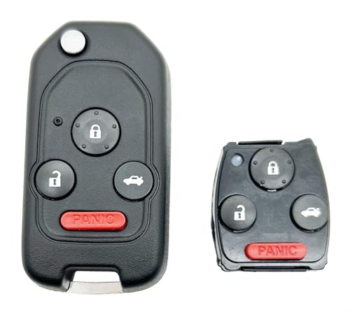 vurbemes Modified Folding Flip Replacement Key Fob Cover fit for
