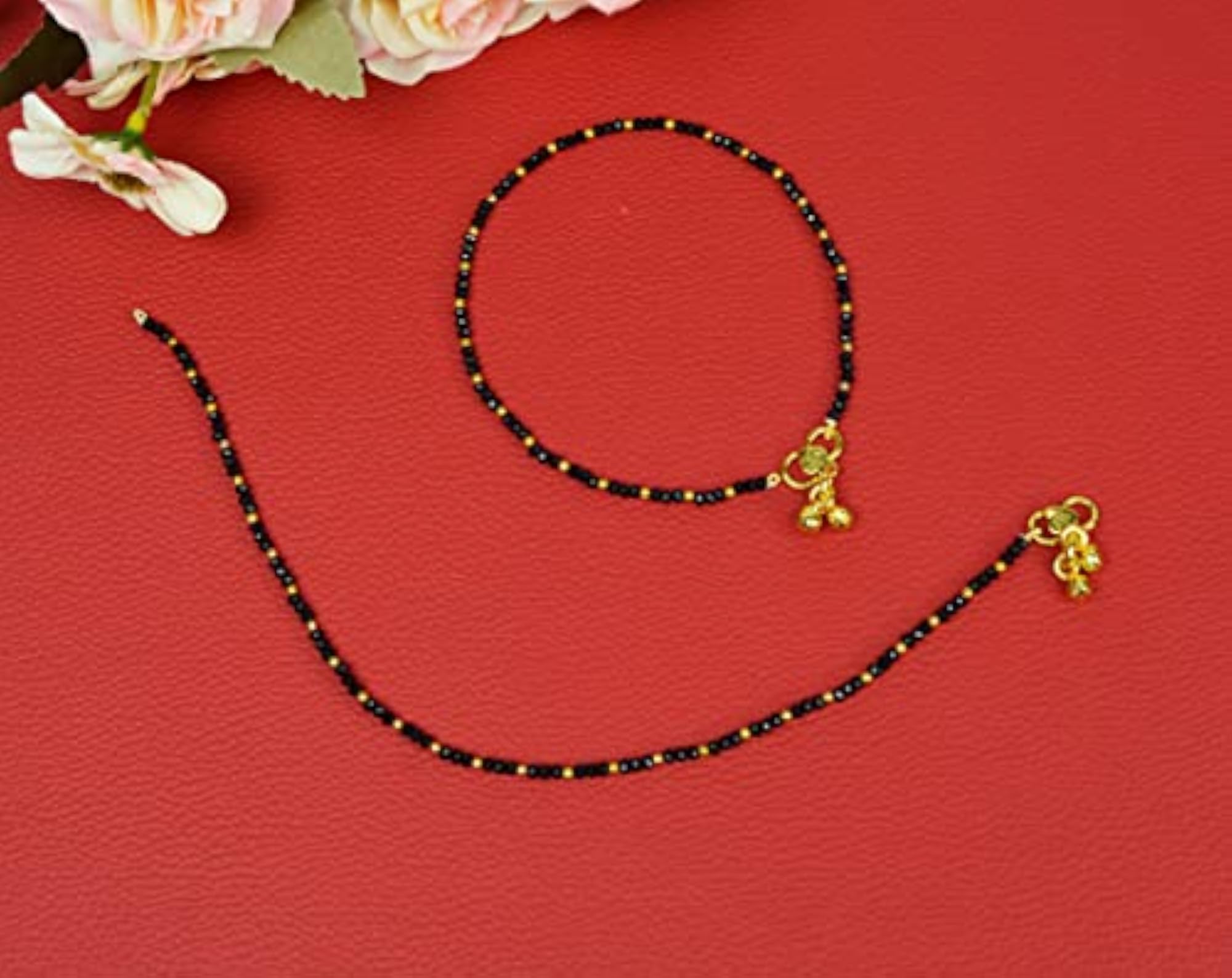 Desire Collection Pearl Stone Single Line Anklet