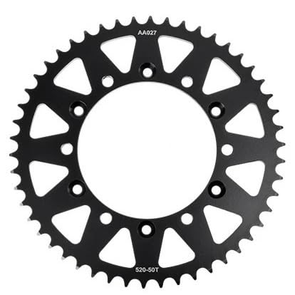 Couronne arrière 525 51T pour YZ450 WR450 et FZ6R moto