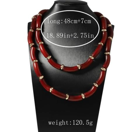 Dual Tone Stainless Steel Chain Necklace Gold & Silver Finish-image-19