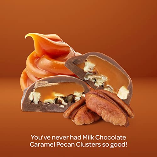 Funtasty Milk Chocolate Caramel Pecan Clusters, Pack 2 Pounds #TOP1