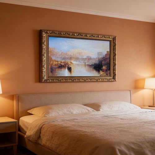 Impression sur toile Rome antique Turner - Décoration murale salon 61x91 - 7