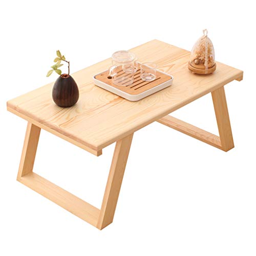 Table basse en bois 60 cm pour optimiser les petits salons étroits