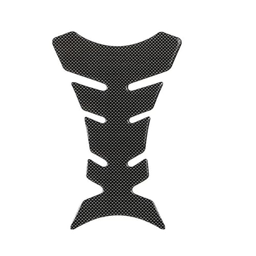 Autocollant de protection de réservoir moto anti-rayures effet carbone 3D