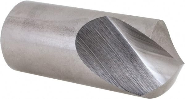 Hertel Spotting Drill, 1, High-Speed Steel, 1" Shank Diameter, 1" Cutting Diameter, Bright/Uncoated Finish, 118 Degree, 1-1/4" Flute Length, 2-1/2" OAL, Right Hand Cut