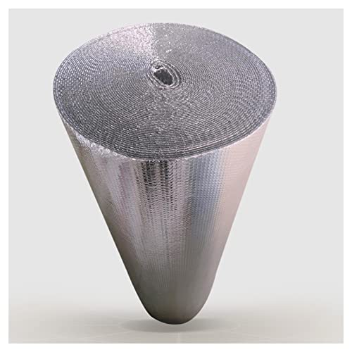 Pannelli isolanti in lamina riflettente per radiatore, doppio rotolo di alluminio per riflettere il calore, a risparmio energetico, ideali per pareti, capannoni, porte e pavimenti, scudo riscaldante