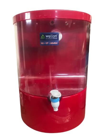Wellon Dynamic RO + UV Water Purifier System. (Red)