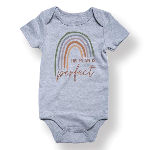 Image of hrcfbk Newborn Infant Baby Boys Girls Bodysuit Short Sleeve Funny Letters Print Romper Reveal Pregnancy Announcement Clothes