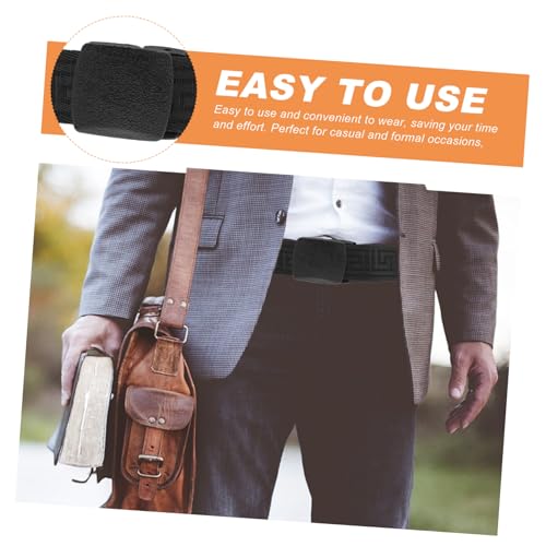 Outdoor Men's Casual Reversible Canvas Belt Adjustable Polyester Waistband Plastic Buckle for Leisure and Sports3