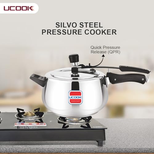 Olla a presión de acero inoxidable 5 L UCOOK miniatura 2