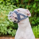 Baskerville INVISA Basket Dog Muzzle - Patented Humane Design with Facial Visibility, Padded Nose Band, Dog can Pant and Drink, Prevents Biting and Scavenging. Muzzle for Large Dogs (Size 6) - Image 2