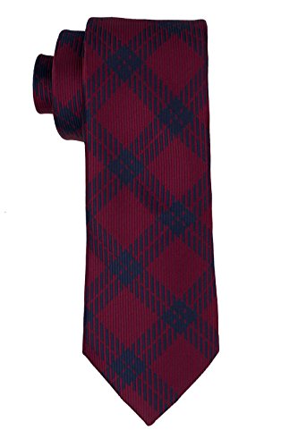 Image of The Tie Hub Premium Virtual Geometric Silk Necktie for Men