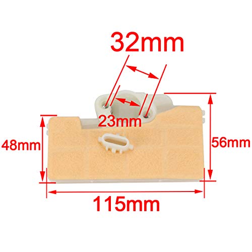 Hipa (Pack of 2 Air Filter Cleaner for STIHL 029 039 MS290 MS310 MS390 Chainsaw