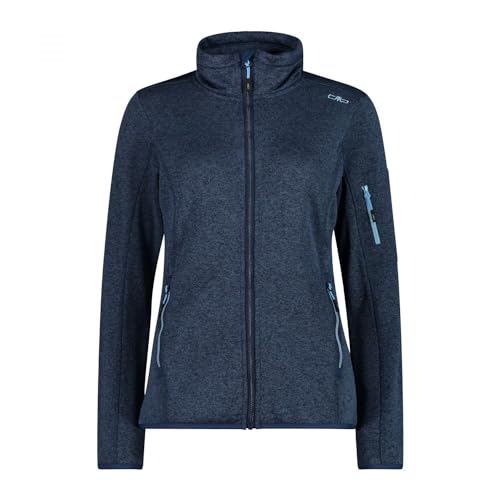 CMP Knit Tech Melange Fleece Jas Met Capuchon dames CMP Knit Tech