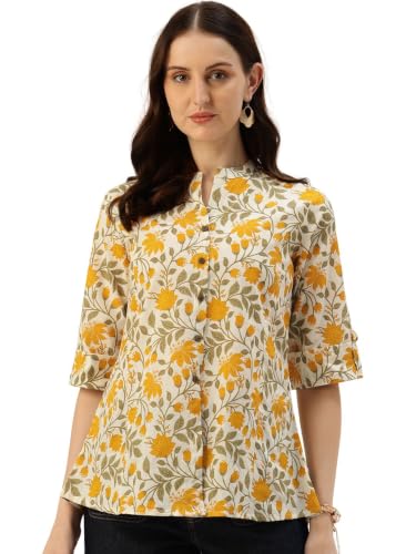 Image of Printed Mandarin Shirt - Casual & Chic (S-3XL)