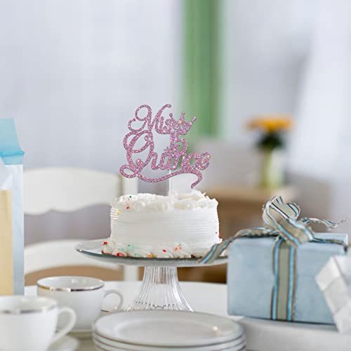 Dalaber Mis Quince 15 Cake Topper, Happy 15Th Birthday Party Supplies, Hello 15, Cheers To 15 Years Old Birhtday Party Decorations, Annniversary Party Cake Decor - Purple #TOP4