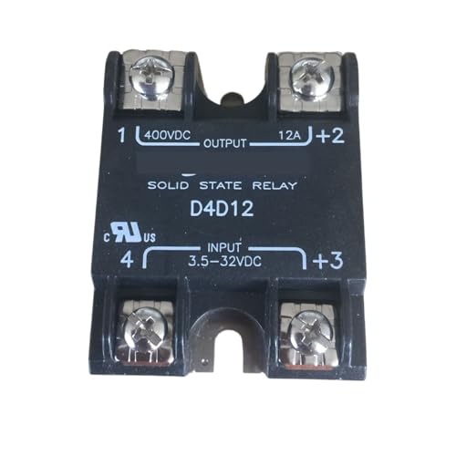 Relais semi-conducteurs D4D12 anti-arc pour commande moteur 12A