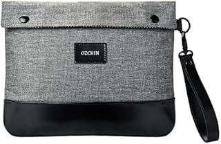 OZCHIN Smell Proof Bags New Odor Proof Bag Pouch Storage Case 28 x 20 CM (Grey)