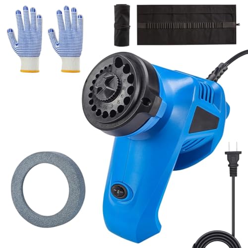 Drill Bit Sharpener, Power Drill Bit Sharpeners for All Bits (1/8-15/32inch), Multipurpose Twist...