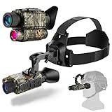 YUANZIMOO Head-Mounted Night Vision Mono...