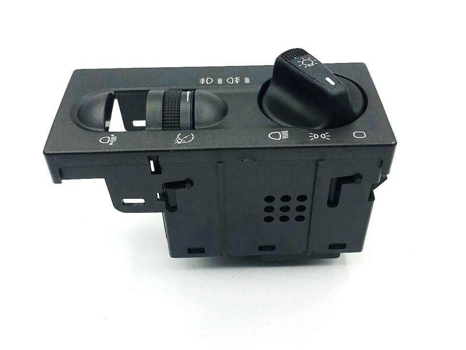 HZ-DESIGN Interruttore della luce principale con fendinebbia NSW compatibile con illuminazione T4 in verde