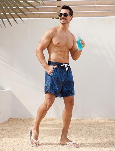 Save 50% on SILKWORLD Men's Quick-Dry Swim Trunks with Code NJYNWPIX