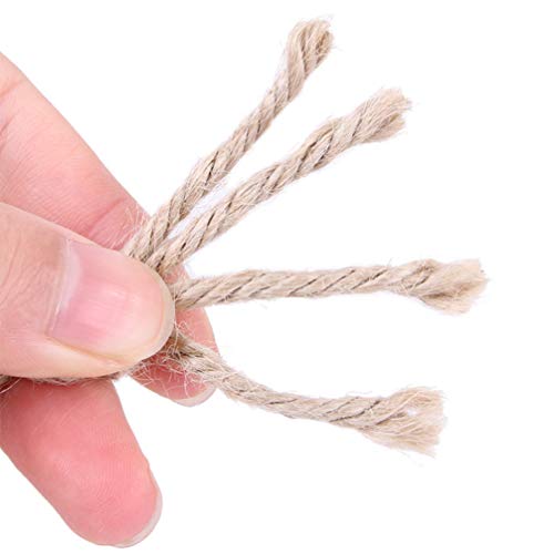 Balacoo Garras de Moer Garras de Gato 30M Corda de Cânhamo de Sisal para Gatos e Gatos