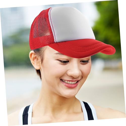 Casquettes de baseball pour transfert thermique légères en résille Kisangel