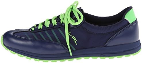 Lauren Ralph Lauren Women's Falon, Modern Navy/Lime Pearl Net/Cotton Mesh, 6 B US | Image 7