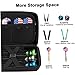 Darts Case Holds 12 Darts & Accessories EVA Holder with Mesh Pocket Zipper Closure Cases for Steel and Soft Tips with Inner Fixer & Outer Loop Protective Storage, Sports