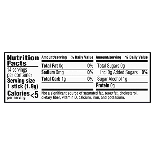Image of Trident Perfect Peppermint Sugar-Free Chewing Gum, 144 Packs of 14 Pieces (168 Total Pieces)