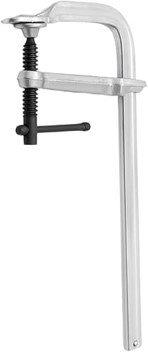 Miniatura 4 de 4 abrazaderas de riel grueso F de 4.724 in4-34 pulgadas de profundidad de garganta, mandíbula máxima abierta 11.811 in12 pulgadas F abrazaderas de