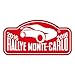 PEGATINAS Autocollants Rallye Monte Carlo 2016 Rally adhésifs PR15