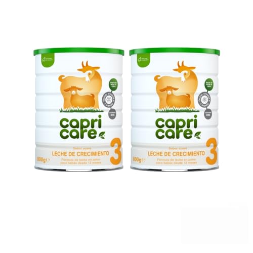 Capricare 3 Leche de Cabra en Polvo Crecimiento 12 Meses+ 2x800 g