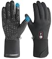 Heated Gloves for Men Women Rechargeable with 7.4V 2800mAh Battery, Mens Womens Heated Motorcycle Work Gloves Touchscreen-Friendly, Light-Off
