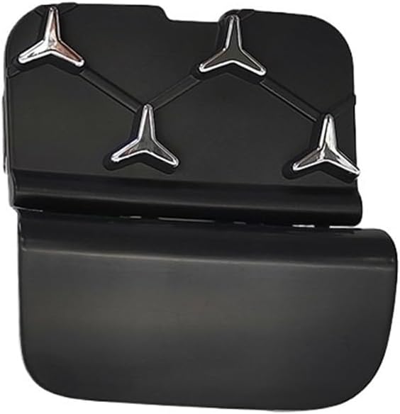 Tow Hook Cover, New Fit for Benz C-Class W206 Front Bumper Trailer Cover Starry Sky Towing Hook Cover Plate 2068850402 2021-2023 Auto Hook Cover(Unpainted)