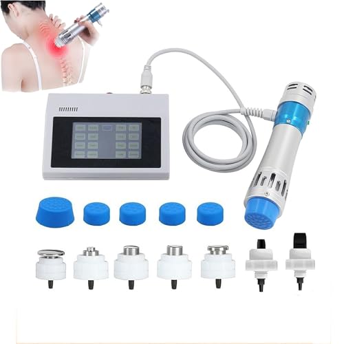 Máquina Terapia Ondas Choque, Dispositivo Terapia Ondas Choque ED Con 1 Mango Y 7 Sondas,frecuencia Ajustable 1-18HZ Y Energía 10-300MJ,profundamente En Piel 8cm,no Invasivo, Para El Cuerpo Máquina Terapia Ondas Choque, Dispositivo Terapia Ondas Choque ED Con 1 Mango Y 7 Sondas,frecuencia Ajustable 1-18HZ Y Energía 10-300MJ,profundamente En Piel 8cm,no Invasivo, Para El Cuerpo