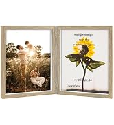 Amazon.com - 3 Picture Frame 4x6 Black Triple Hinged MDF Wood with