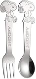 OSK Peanuts Snoopy Kids Spoon & Fork Set SN-3 & SN-4