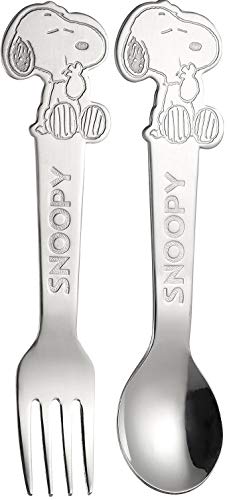 OSK Peanuts Snoopy Kids Spoon & Fork Set SN-3 & SN-4