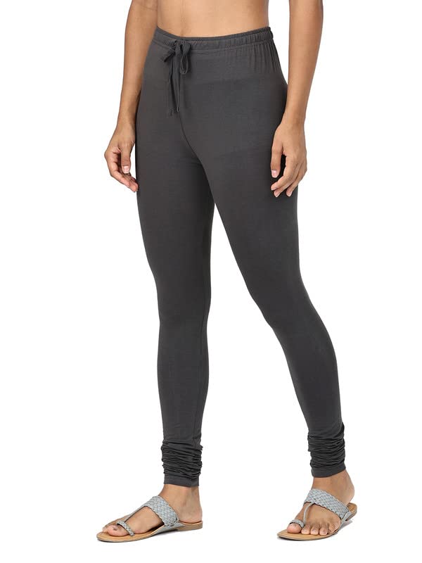 Image of Robinbosky Cotton Churidhar Leggings for Women - Stylish, Stretchable & Flattering Fit for All-Day Comfort