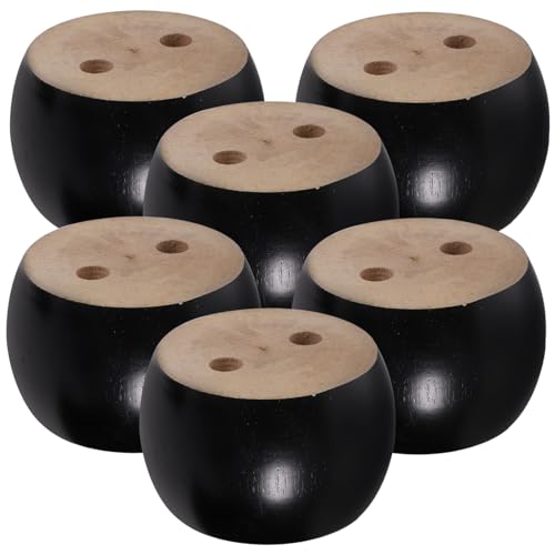 Patas de madera 15cm elevadoras con fuerte capacidad de carga para proteger sofás 2