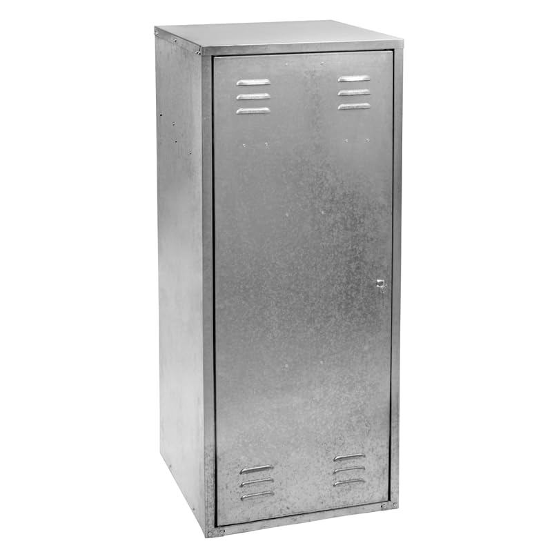 VOSS.farming Sattelschrank 60 x 60 x 150 cm für 2 Sättel verzinkt mit Schloss