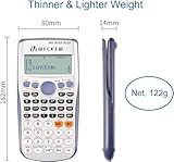 WECKEW Scientific Calculators, Math Calculator with 417 Functions, 2 Line 10+2 Digits Written Display Scientific Calculator for Secondary School/College/Business/Office (991ES PLUS) - Image 4