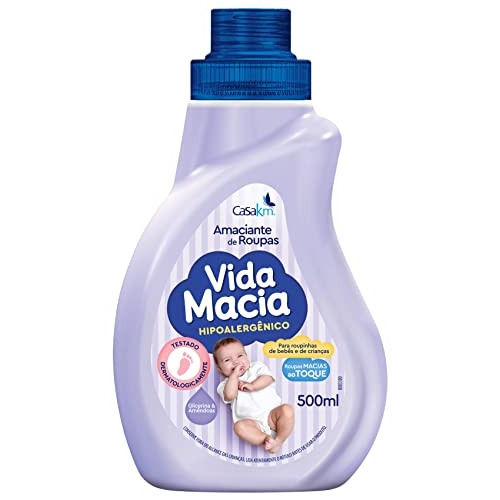Casa Km Amaciante Vida Macia Glicerina & Amêndoas 500Ml Casa Km Amaciante Vida Macia Glicerina & Amêndoas 500Ml