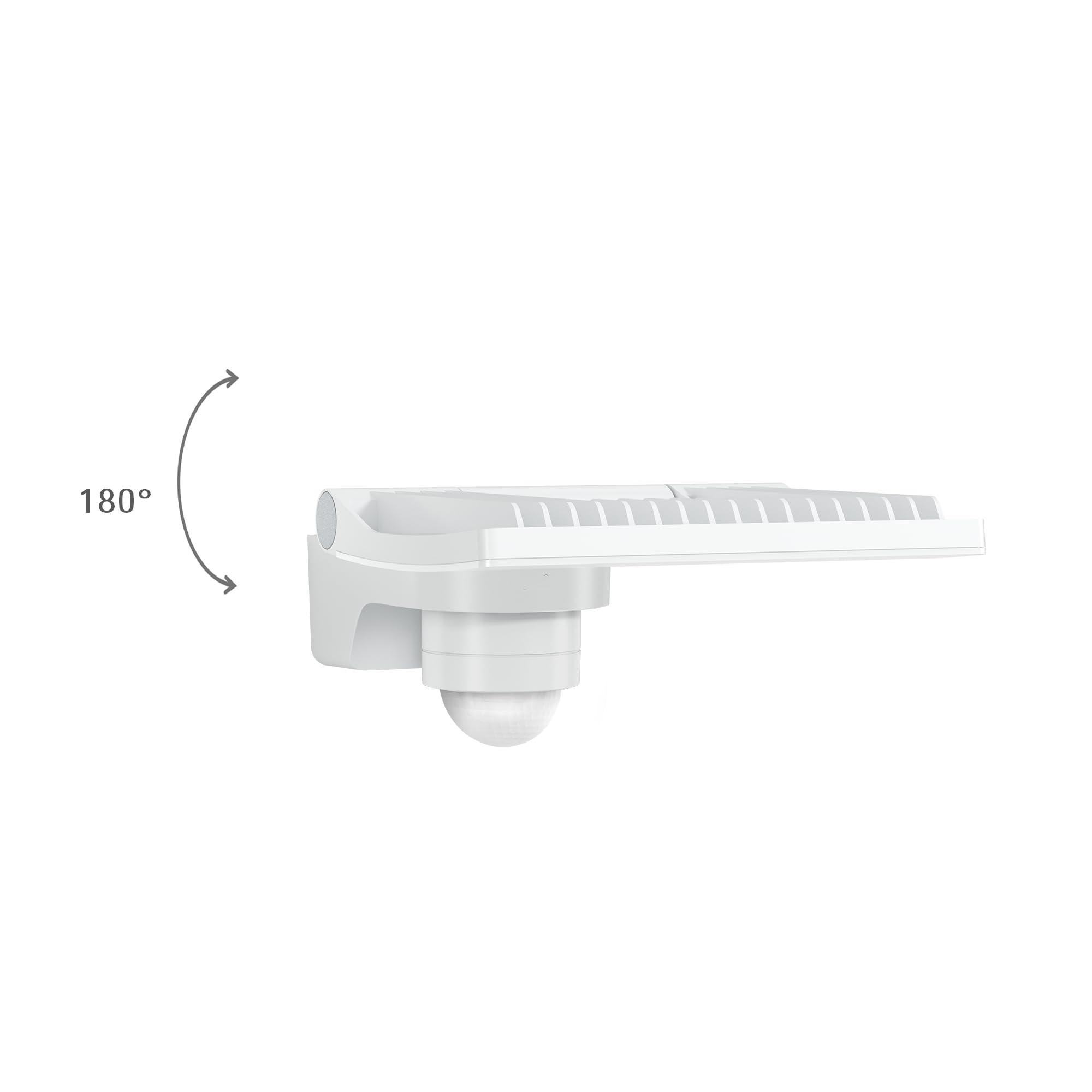 STEINEL LED Außenstrahler XLED Protect FR S weiß, Bewegungsmelder 240°, 12m Reichweite, 13,6W